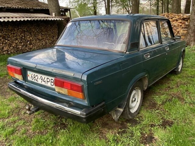 Зеленый ВАЗ 2107, объемом двигателя 1.5 л и пробегом 102 тыс. км за 750 $, фото 4 на Automoto.ua
