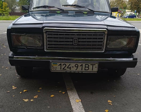 Зеленый ВАЗ 2107, объемом двигателя 1.6 л и пробегом 80 тыс. км за 1900 $, фото 1 на Automoto.ua