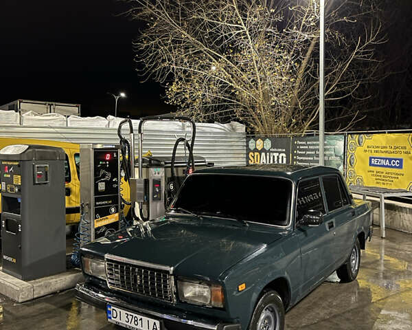 Зеленый ВАЗ 2107, объемом двигателя 1.6 л и пробегом 170 тыс. км за 1450 $, фото 4 на Automoto.ua
