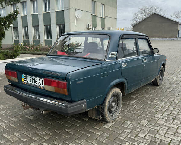 Зеленый ВАЗ 2107, объемом двигателя 1.57 л и пробегом 120 тыс. км за 850 $, фото 5 на Automoto.ua