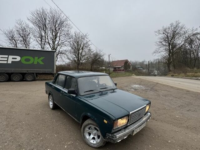 Зеленый ВАЗ 2107, объемом двигателя 1.6 л и пробегом 22 тыс. км за 900 $, фото 6 на Automoto.ua