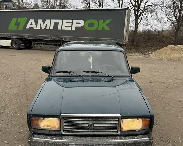Зелений ВАЗ 2107, об'ємом двигуна 1.6 л та пробігом 22 тис. км за 900 $, фото 1 на Automoto.ua