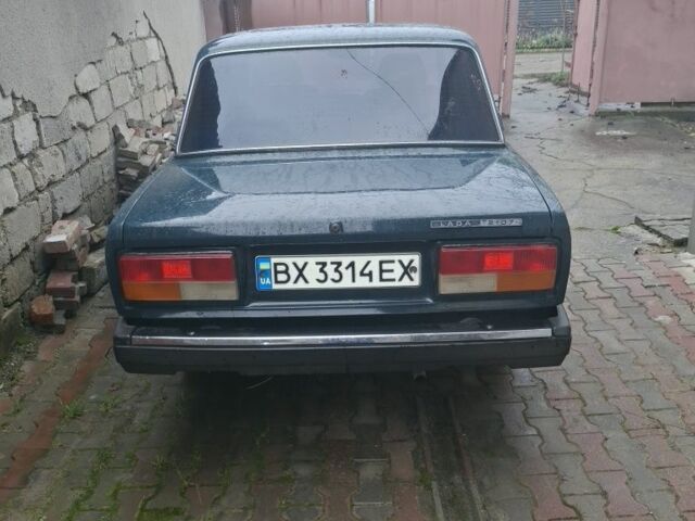 Зелений ВАЗ 2107, об'ємом двигуна 1.6 л та пробігом 160 тис. км за 1200 $, фото 1 на Automoto.ua