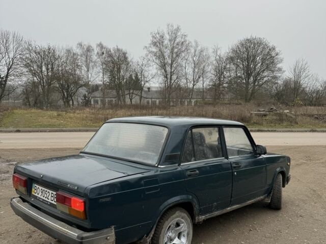 Зеленый ВАЗ 2107, объемом двигателя 1.6 л и пробегом 22 тыс. км за 900 $, фото 3 на Automoto.ua