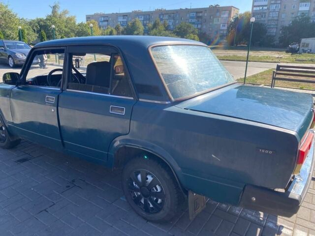 Зеленый ВАЗ 2107, объемом двигателя 1.6 л и пробегом 160 тыс. км за 666 $, фото 2 на Automoto.ua