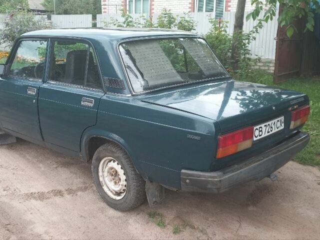 ВАЗ 2107 2003 в Корюковке на Automoto.ua Зеленый ВАЗ 2107, объемом двигателя 1.5 л и пробегом 1 тыс. км за 1200 $, фото 3 на Automoto.ua