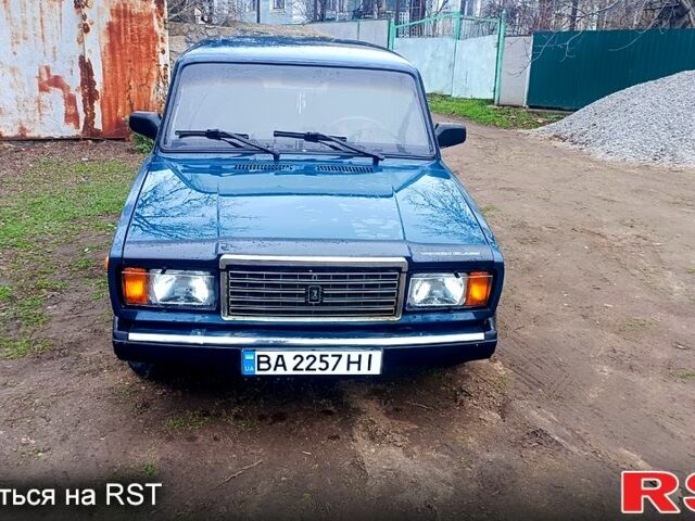 Зеленый ВАЗ 2107, объемом двигателя 1.5 л и пробегом 0 тыс. км за 1400 $, фото 2 на Automoto.ua