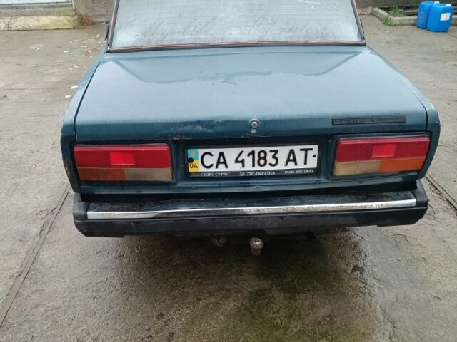 Зеленый ВАЗ 2107, объемом двигателя 1.6 л и пробегом 59 тыс. км за 800 $, фото 3 на Automoto.ua