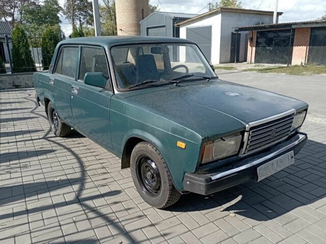 Зелений ВАЗ 2107, об'ємом двигуна 1 л та пробігом 1 тис. км за 750 $, фото 1 на Automoto.ua