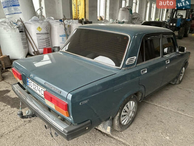 Зеленый ВАЗ 2107, объемом двигателя 1.45 л и пробегом 69 тыс. км за 2000 $, фото 6 на Automoto.ua
