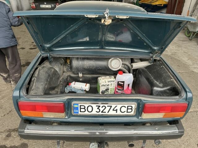 Зеленый ВАЗ 2107, объемом двигателя 1.5 л и пробегом 69 тыс. км за 2150 $, фото 3 на Automoto.ua