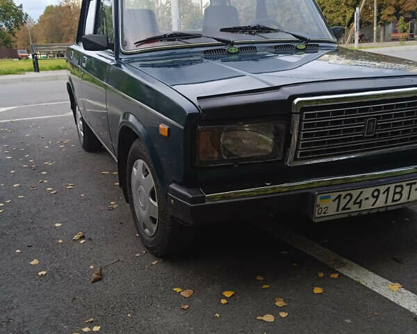 Зеленый ВАЗ 2107, объемом двигателя 1.6 л и пробегом 80 тыс. км за 1900 $, фото 7 на Automoto.ua