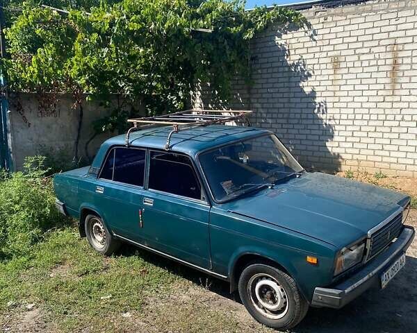 Зеленый ВАЗ 2107, объемом двигателя 1.45 л и пробегом 323 тыс. км за 1100 $, фото 1 на Automoto.ua