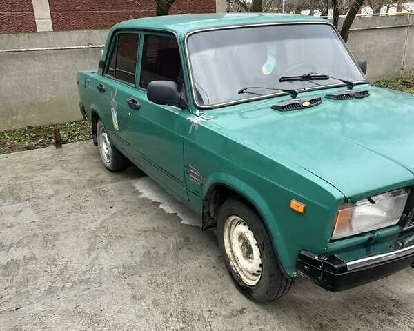 Зелений ВАЗ 2107, об'ємом двигуна 1.5 л та пробігом 70 тис. км за 600 $, фото 1 на Automoto.ua