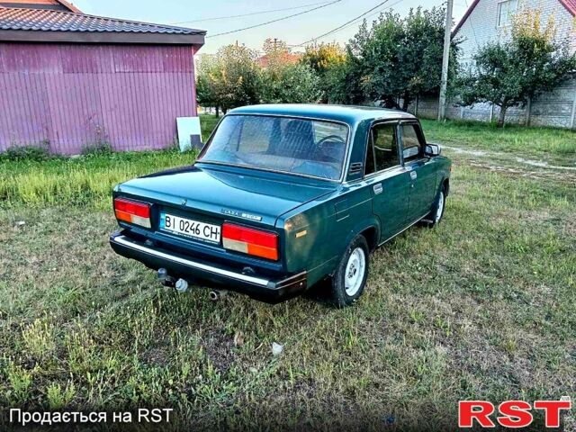 Зелений ВАЗ 2107, об'ємом двигуна 1.5 л та пробігом 134 тис. км за 1500 $, фото 2 на Automoto.ua