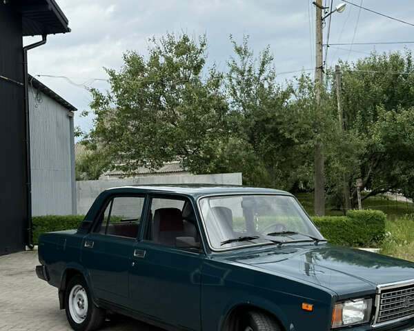 Зеленый ВАЗ 2107, объемом двигателя 1.45 л и пробегом 75 тыс. км за 2100 $, фото 3 на Automoto.ua