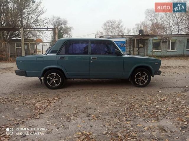 Зеленый ВАЗ 2107, объемом двигателя 1.5 л и пробегом 35 тыс. км за 1350 $, фото 6 на Automoto.ua
