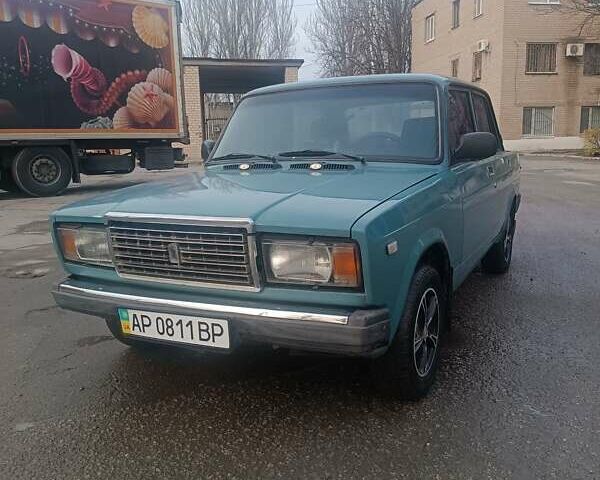 Зеленый ВАЗ 2107, объемом двигателя 1.5 л и пробегом 135 тыс. км за 1300 $, фото 2 на Automoto.ua