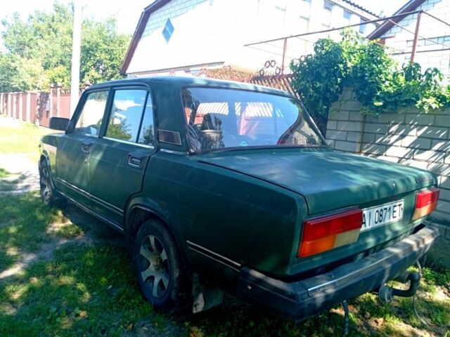 Зеленый ВАЗ 2107, объемом двигателя 1.5 л и пробегом 85 тыс. км за 725 $, фото 2 на Automoto.ua