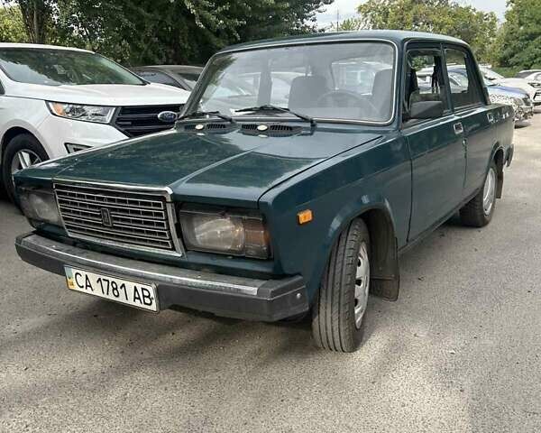 Зеленый ВАЗ 2107, объемом двигателя 1.5 л и пробегом 78 тыс. км за 2500 $, фото 6 на Automoto.ua
