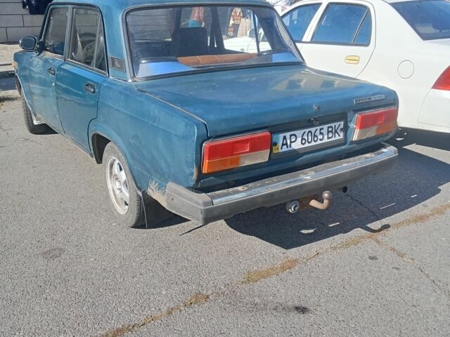 ВАЗ 2107 2004 в Марганце на Automoto.ua Зеленый ВАЗ 2107, объемом двигателя 1.5 л и пробегом 200 тыс. км за 644 $, фото 3 на Automoto.ua