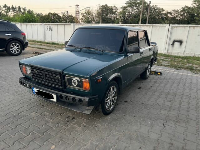 Зелений ВАЗ 2107, об'ємом двигуна 1.5 л та пробігом 87 тис. км за 1200 $, фото 1 на Automoto.ua