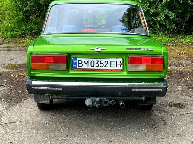 Зеленый ВАЗ 2107, объемом двигателя 1.6 л и пробегом 0 тыс. км за 1250 $, фото 2 на Automoto.ua