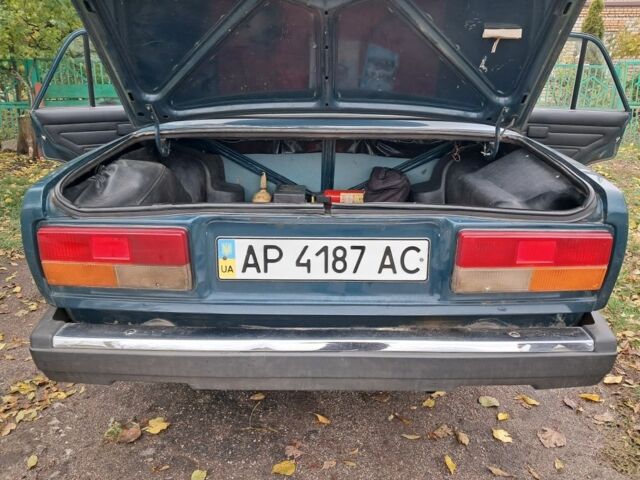 ВАЗ 2107 2004 в Новомосковске на Automoto.ua Зеленый ВАЗ 2107, объемом двигателя 1.5 л и пробегом 22 тыс. км за 2100 $, фото 7 на Automoto.ua