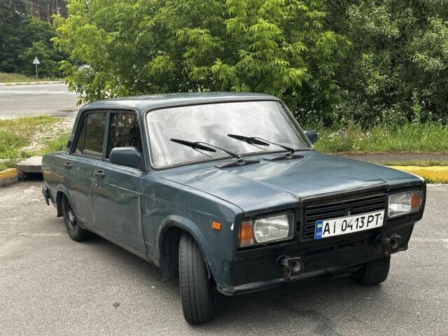 Зеленый ВАЗ 2107, объемом двигателя 1.5 л и пробегом 50 тыс. км за 553 $, фото 4 на Automoto.ua