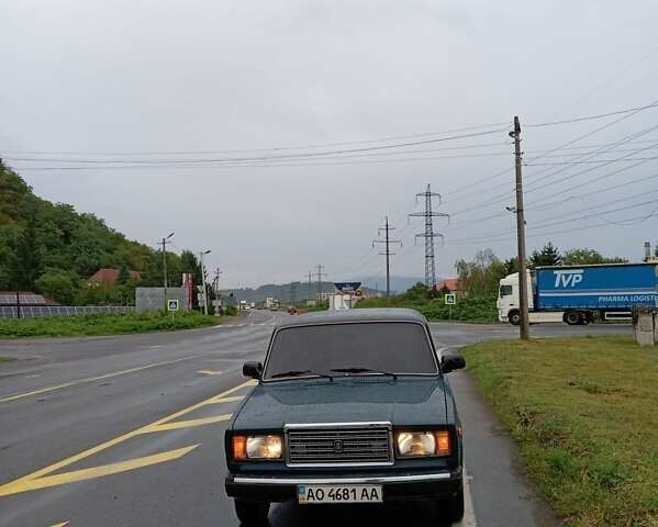 Зелений ВАЗ 2107, об'ємом двигуна 1.5 л та пробігом 135 тис. км за 1150 $, фото 1 на Automoto.ua