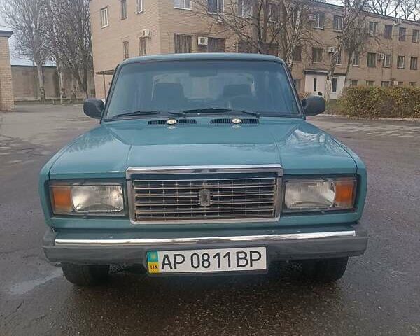 Зеленый ВАЗ 2107, объемом двигателя 1.5 л и пробегом 135 тыс. км за 1300 $, фото 1 на Automoto.ua