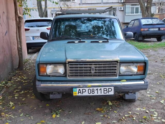 Зеленый ВАЗ 2107, объемом двигателя 1.5 л и пробегом 135 тыс. км за 883 $, фото 1 на Automoto.ua