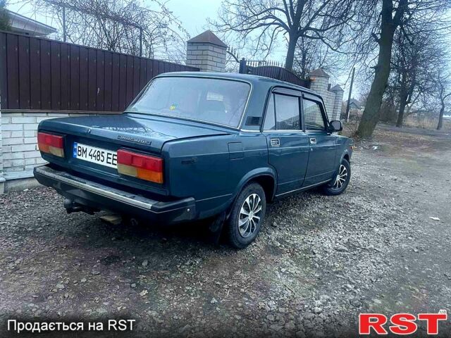 Зеленый ВАЗ 2107, объемом двигателя 1.5 л и пробегом 80 тыс. км за 1350 $, фото 3 на Automoto.ua