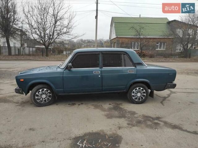 Зелений ВАЗ 2107, об'ємом двигуна 1.45 л та пробігом 120 тис. км за 1100 $, фото 5 на Automoto.ua