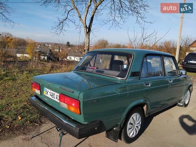 Зелений ВАЗ 2107, об'ємом двигуна 1.5 л та пробігом 139 тис. км за 1700 $, фото 5 на Automoto.ua