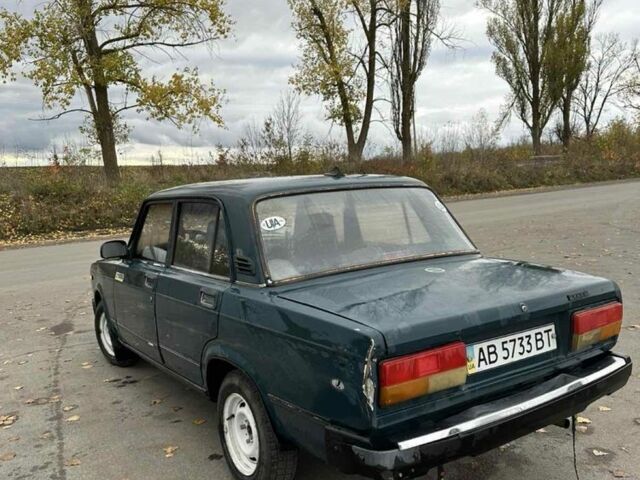 Зеленый ВАЗ 2107, объемом двигателя 1.5 л и пробегом 55 тыс. км за 900 $, фото 5 на Automoto.ua