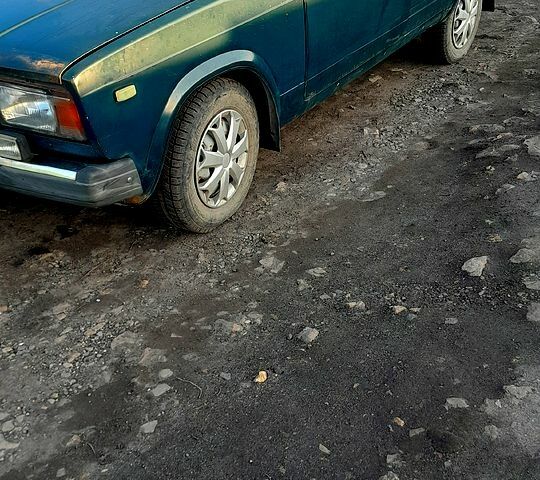 Зеленый ВАЗ 2107, объемом двигателя 1.5 л и пробегом 94 тыс. км за 800 $, фото 1 на Automoto.ua