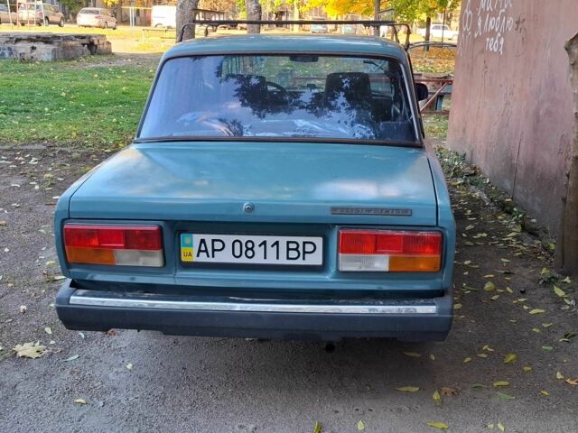 Зеленый ВАЗ 2107, объемом двигателя 1.5 л и пробегом 135 тыс. км за 883 $, фото 2 на Automoto.ua