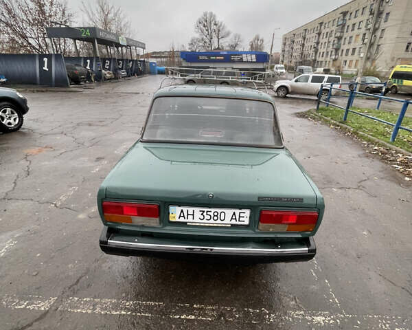 Зеленый ВАЗ 2107, объемом двигателя 1.45 л и пробегом 105 тыс. км за 1250 $, фото 5 на Automoto.ua
