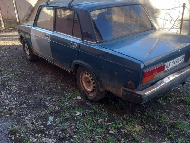 Зеленый ВАЗ 2107, объемом двигателя 1.5 л и пробегом 1000 тыс. км за 284 $, фото 1 на Automoto.ua