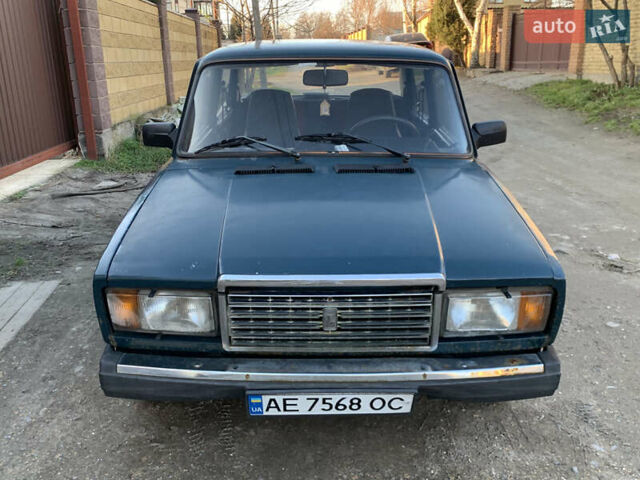 Зеленый ВАЗ 2107, объемом двигателя 1.5 л и пробегом 200 тыс. км за 710 $, фото 2 на Automoto.ua