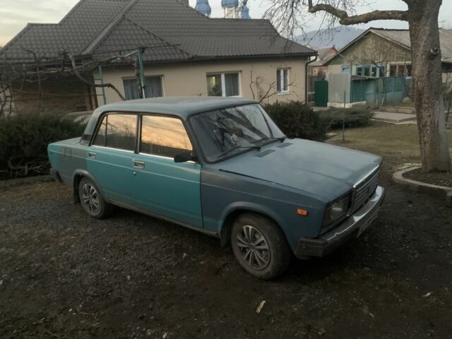 Зеленый ВАЗ 2107, объемом двигателя 0 л и пробегом 80 тыс. км за 700 $, фото 1 на Automoto.ua