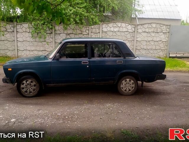 Зеленый ВАЗ 2107, объемом двигателя 1.5 л и пробегом 509 тыс. км за 850 $, фото 2 на Automoto.ua
