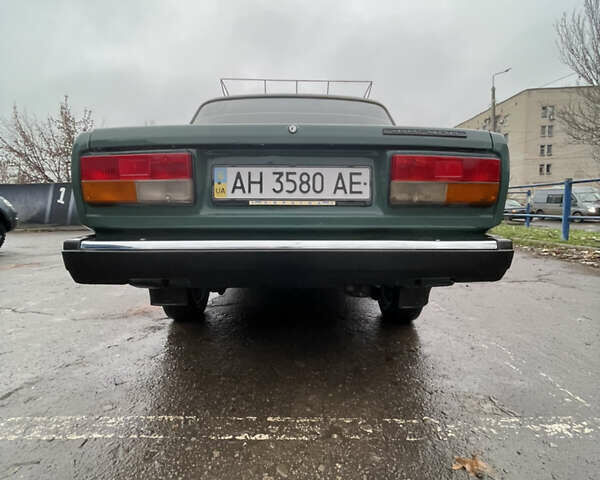 Зеленый ВАЗ 2107, объемом двигателя 1.45 л и пробегом 105 тыс. км за 1250 $, фото 7 на Automoto.ua