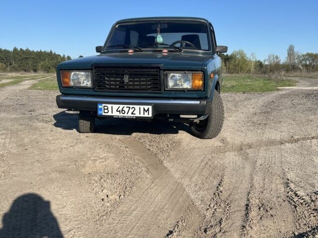 Зеленый ВАЗ 2107, объемом двигателя 1.5 л и пробегом 3 тыс. км за 1657 $, фото 5 на Automoto.ua