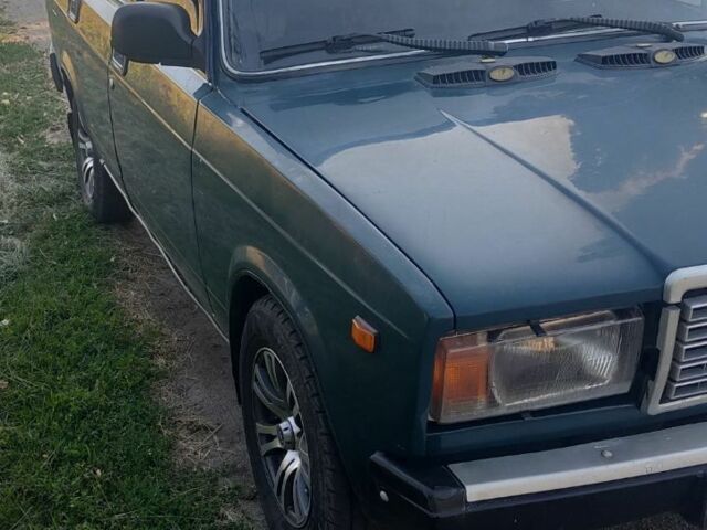 Зеленый ВАЗ 2107, объемом двигателя 1.5 л и пробегом 36 тыс. км за 2100 $, фото 4 на Automoto.ua