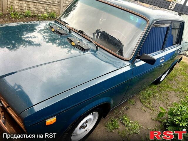 Зеленый ВАЗ 2107, объемом двигателя 1.5 л и пробегом 97 тыс. км за 1250 $, фото 2 на Automoto.ua