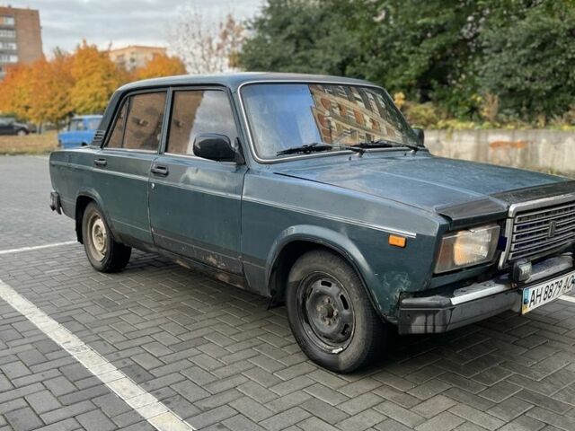 Зеленый ВАЗ 2107, объемом двигателя 1.5 л и пробегом 56 тыс. км за 677 $, фото 2 на Automoto.ua