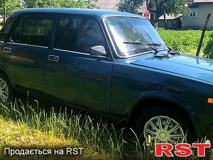 Зеленый ВАЗ 2107, объемом двигателя 1.5 л и пробегом 15 тыс. км за 1000 $, фото 1 на Automoto.ua