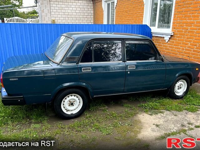 Зеленый ВАЗ 2107, объемом двигателя 1.5 л и пробегом 97 тыс. км за 1250 $, фото 1 на Automoto.ua